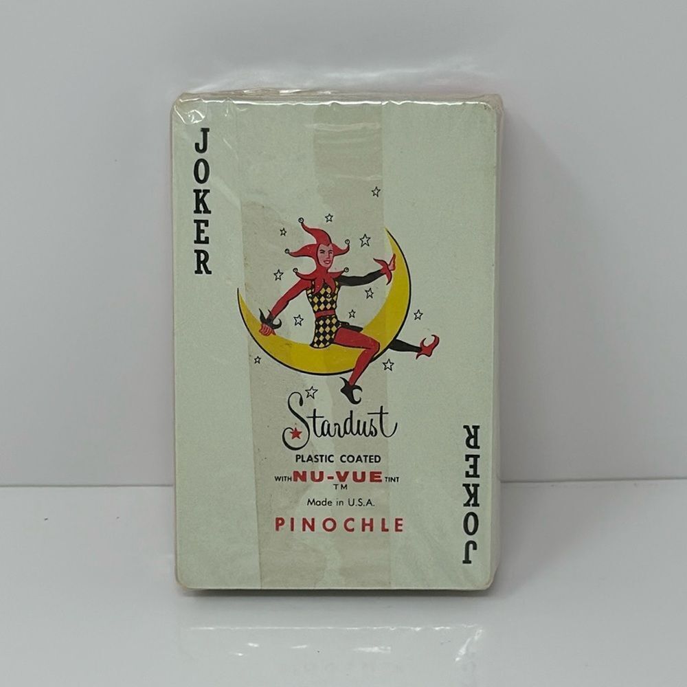 Brand new vintage stardust playing card deck